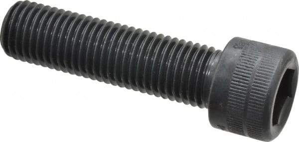 Holo-Krome - M16x2.00 Metric Coarse Hex Socket Drive, Socket Cap Screw - Grade 12.9 Alloy Steel, Black Oxide Finish, Fully Threaded, 60mm Length Under Head - Exact Tool & Supply