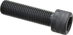 Holo-Krome - M16x2.00 Metric Coarse Hex Socket Drive, Socket Cap Screw - Grade 12.9 Alloy Steel, Black Oxide Finish, Fully Threaded, 60mm Length Under Head - Exact Tool & Supply