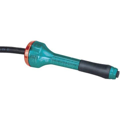 Dynabrade - 1/8" Collet, Straight Handle, Air Straight Die Grinder - 35,000 RPM, Rear Exhaust, 8 CFM, 0.1 hp, 90 psi, 1/4 NPT Inlet - Exact Tool & Supply