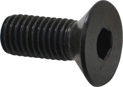 Holo-Krome - M12x1.75 Metric Coarse Hex Socket Drive, 90° Flat Screw - Grade 12.9 Alloy Steel, Black Oxide Finish, Fully Threaded, 30mm OAL - Exact Tool & Supply