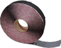 VELCRO Brand - 2" Wide x 25 Yd Long Adhesive Backed Hook Roll - Continuous Roll, Black - Exact Tool & Supply