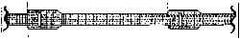 VELCRO Brand - 675 Piece 1" Wide x 8" Piece Length, Self Fastening Tie/Strap Hook & Loop Strap - Perforated/Pieces Roll, Black - Exact Tool & Supply