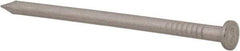 Made in USA - 8D, 10 Gauge, 2-1/2" OAL Common Nails - Smooth Shank, T304 Stainless Steel - Exact Tool & Supply
