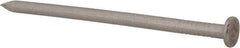 Made in USA - 10D, 9 Gauge, 3" OAL Common Nails - Smooth Shank, T304 Stainless Steel - Exact Tool & Supply