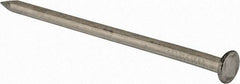 Made in USA - 16D, 8 Gauge, 3-1/2" OAL Common Nails - Smooth Shank, Aluminum - Exact Tool & Supply