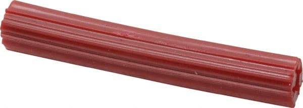 Value Collection - 15/64" Diam, 15/64" Drill, 1-1/2" OAL, Plug Concrete Anchor - Plastic - Exact Tool & Supply