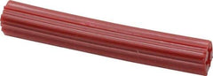 Value Collection - 15/64" Diam, 15/64" Drill, 1-1/2" OAL, Plug Concrete Anchor - Plastic - Exact Tool & Supply