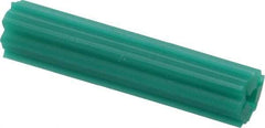 Value Collection - 1/4" Diam, 1/4" Drill, 1-1/4" OAL, Plug Concrete Anchor - Plastic - Exact Tool & Supply
