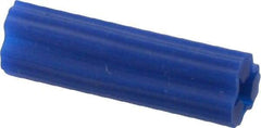 Value Collection - 5/16" Diam, 5/16" Drill, 1" OAL, Plug Concrete Anchor - Plastic - Exact Tool & Supply
