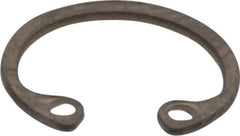 Rotor Clip - 0.025" Thick, Stainless Steel Snap Internal Retaining Ring - 0.029" Groove Width, 0.011" Groove Depth, 0.397" Groove Diam, Grade 15-7 Grade 632 - Exact Tool & Supply