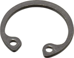 Rotor Clip - 0.035" Thick, Stainless Steel Snap Internal Retaining Ring - 0.039" Groove Width, 0.015" Groove Depth, 0.53" Groove Diam, Grade 15-7 Grade 632 - Exact Tool & Supply