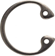 Rotor Clip - 0.035" Thick, Stainless Steel Snap Internal Retaining Ring - 0.039" Groove Width, 0.017" Groove Depth, 0.596" Groove Diam, Grade 15-7 Grade 632 - Exact Tool & Supply