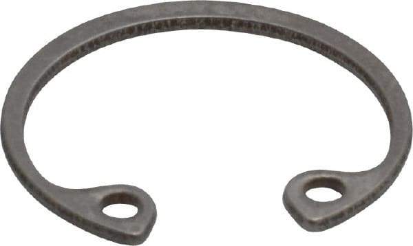 Rotor Clip - 0.035" Thick, Stainless Steel Snap Internal Retaining Ring - 0.039" Groove Width, 0.02" Groove Depth, 0.665" Groove Diam, Grade 15-7 Grade 632 - Exact Tool & Supply