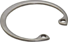 Rotor Clip - 0.05" Thick, Stainless Steel Snap Internal Retaining Ring - 0.056" Groove Width, 0.036" Groove Depth, 1.197" Groove Diam, Grade 15-7 Grade 632 - Exact Tool & Supply