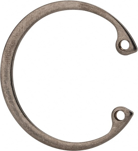 Rotor Clip - 29/64" Bore Diam, Stainless Steel Internal Snap Retaining Ring - Exact Tool & Supply