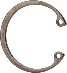 Rotor Clip - 29/64" Bore Diam, Stainless Steel Internal Snap Retaining Ring - Exact Tool & Supply