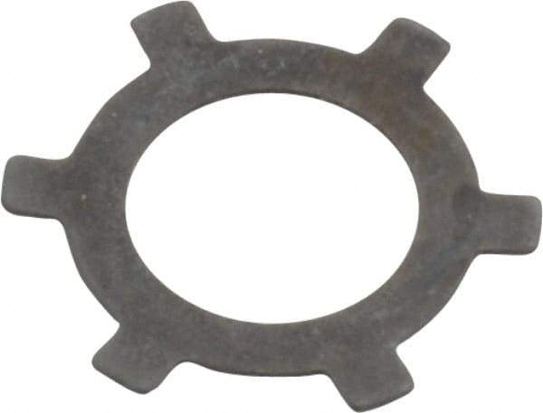 Rotor Clip - 0.01" Thick, Phosphate Finish, Steel Self Locking Internal Retaining Ring - Grade 1060-1090 - Exact Tool & Supply
