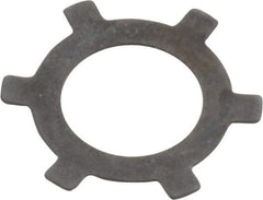 Rotor Clip - 0.01" Thick, Phosphate Finish, Steel Self Locking Internal Retaining Ring - Grade 1060-1090 - Exact Tool & Supply