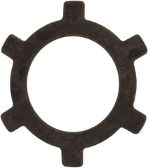 Rotor Clip - 0.01" Thick, Phosphate Finish, Steel Self Locking Internal Retaining Ring - Grade 1060-1090 - Exact Tool & Supply