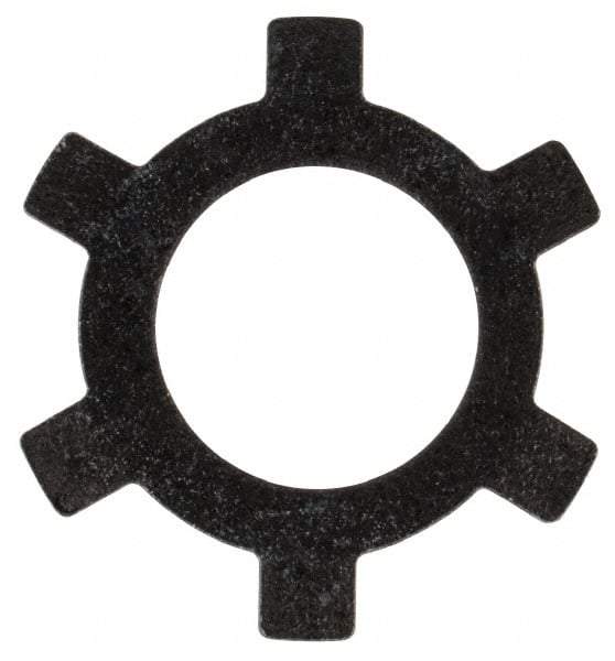 Rotor Clip - 0.01" Thick, Phosphate Finish, Steel Self Locking Internal Retaining Ring - Grade 1060-1090 - Exact Tool & Supply