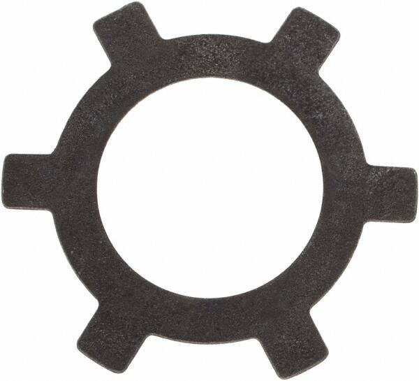 Rotor Clip - 0.01" Thick, Phosphate Finish, Steel Self Locking Internal Retaining Ring - Grade 1060-1090 - Exact Tool & Supply