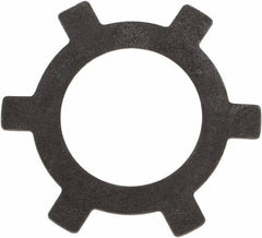 Rotor Clip - 0.01" Thick, Phosphate Finish, Steel Self Locking Internal Retaining Ring - Grade 1060-1090 - Exact Tool & Supply