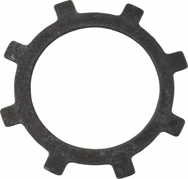 Rotor Clip - 0.015" Thick, Phosphate Finish, Steel Self Locking Internal Retaining Ring - Grade 1060-1090 - Exact Tool & Supply