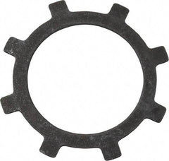 Rotor Clip - 0.015" Thick, Phosphate Finish, Steel Self Locking Internal Retaining Ring - Grade 1060-1090 - Exact Tool & Supply