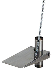 PRO-SAFE - Plumbed Wash Station Hand/Foot Control Treadle Assembly with Chain - Compatible with Combination Drench Shower & Eye/Face Wash Stations - Exact Tool & Supply