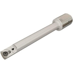 Iscar - 16mm Min Bore Diam, 141.99mm OAL, 16mm Shank Diam, IHAXF-E Indexable Boring Bar - 119.99mm Max Bore Depth, TPGX 73.. Insert - Exact Tool & Supply
