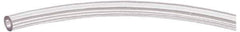 Coilhose Pneumatics - 3/8" ID, 50' Long, Transparent Blue Polyurethane Coiled & Self Storing Hose - 200 Max psi, No Fittings - Exact Tool & Supply