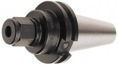 Collis Tool - 0.68" Capacity, 6" Projection, CAT50 Taper Shank, ER25 Collet Chuck - 0.0002" TIR, Through-Spindle & DIN Flange Coolant - Exact Tool & Supply