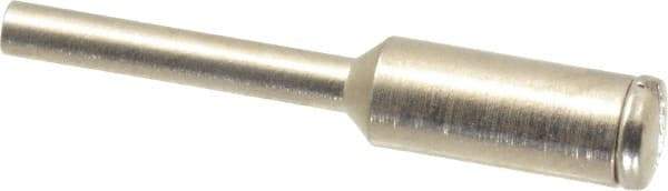 Cratex - 1/8" Shank Abrasive Point Mandrel - 25,000 Max RPM, 1/8" Hole Compatibility, for Small Wheels - Exact Tool & Supply