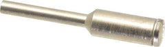 Cratex - 1/8" Shank Abrasive Point Mandrel - 25,000 Max RPM, 1/8" Hole Compatibility, for Small Wheels - Exact Tool & Supply