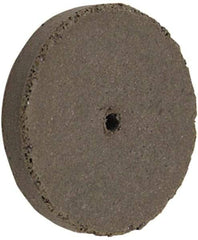 Cratex - 7/8" Diam x 1/8" Hole x 3/16" Thick, Surface Grinding Wheel - Medium Grade - Exact Tool & Supply