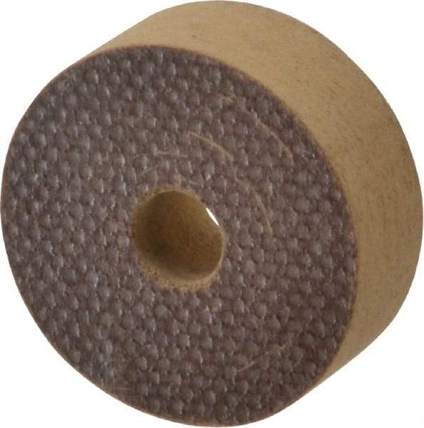 Cratex - 1" Diam x 1/4" Hole x 3/8" Thick, 54 Grit Surface Grinding Wheel - Aluminum Oxide, Type 1, Coarse Grade, 54,240 Max RPM, No Recess - Exact Tool & Supply