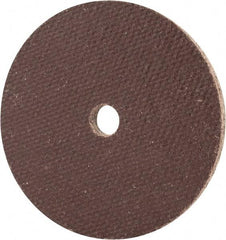 Cratex - 2" Diam x 1/4" Hole x 1/8" Thick, 54 Grit Surface Grinding Wheel - Aluminum Oxide, Type 1, Coarse Grade, 27,120 Max RPM, No Recess - Exact Tool & Supply