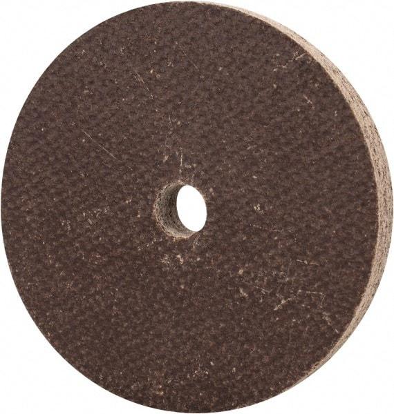 Cratex - 2" Diam x 1/4" Hole x 1/4" Thick, 54 Grit Surface Grinding Wheel - Aluminum Oxide, Type 1, Coarse Grade, 27,120 Max RPM, No Recess - Exact Tool & Supply