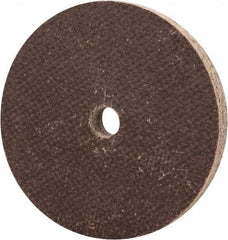 Cratex - 2" Diam x 1/4" Hole x 1/4" Thick, 54 Grit Surface Grinding Wheel - Aluminum Oxide, Type 1, Coarse Grade, 27,120 Max RPM, No Recess - Exact Tool & Supply