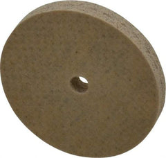 Cratex - 1" Diam x 1/8" Hole x 1/8" Thick, 80 Grit Surface Grinding Wheel - Aluminum Oxide, Type 1, Medium Grade, 36,290 Max RPM, No Recess - Exact Tool & Supply