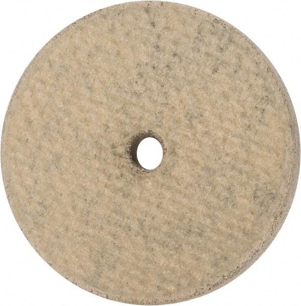Cratex - 1" Diam x 1/8" Hole x 1/8" Thick, 120 Grit Surface Grinding Wheel - Aluminum Oxide, Type 1, Fine Grade, 36,290 Max RPM, No Recess - Exact Tool & Supply