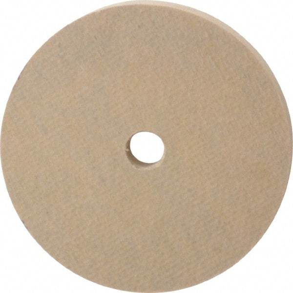 Cratex - 2" Diam x 1/4" Hole x 1/4" Thick, 120 Grit Surface Grinding Wheel - Aluminum Oxide, Type 1, Fine Grade, 18,145 Max RPM, No Recess - Exact Tool & Supply