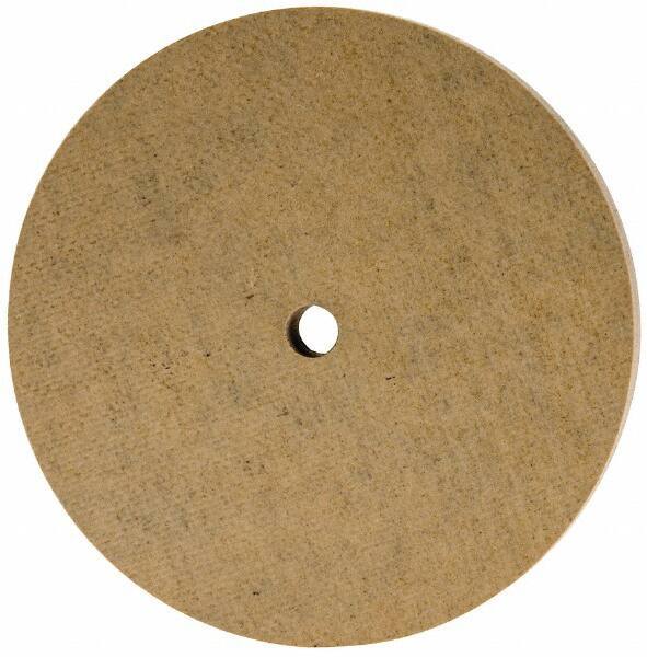 Cratex - 3" Diam x 1/4" Hole x 1/4" Thick, 120 Grit Surface Grinding Wheel - Aluminum Oxide, Type 1, Fine Grade, 12,095 Max RPM, No Recess - Exact Tool & Supply