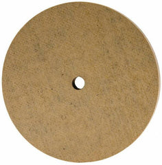 Cratex - 3" Diam x 1/4" Hole x 1/4" Thick, 120 Grit Surface Grinding Wheel - Aluminum Oxide, Type 1, Fine Grade, 12,095 Max RPM, No Recess - Exact Tool & Supply