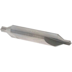 OSG - 1/2 Plain Cut 60° Incl Angle Solid Carbide Combo Drill & Countersink - Exact Tool & Supply