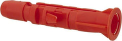 Value Collection - 3/8" Diam, 2-3/8" Long, Plug Drywall & Hollow Wall Anchor - 3/8" Drill, Plastic, Use in Drywall & Hollow Wall - Exact Tool & Supply