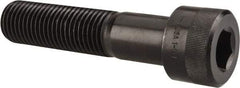 Holo-Krome - 1-1/4 - 7 UNC Hex Socket Drive, Socket Cap Screw - Alloy Steel, Black Oxide Finish, Partially Threaded, 5-1/2" Length Under Head - Exact Tool & Supply