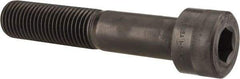 Holo-Krome - 1-1/4 - 7 UNC Hex Socket Drive, Socket Cap Screw - Alloy Steel, Black Oxide Finish, Partially Threaded, 6-1/2" Length Under Head - Exact Tool & Supply