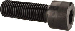 Holo-Krome - 1-1/2 - 6 UNC Hex Socket Drive, Socket Cap Screw - Alloy Steel, Black Oxide Finish, Partially Threaded, 4-1/2" Length Under Head - Exact Tool & Supply