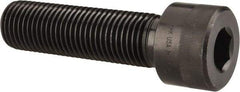 Holo-Krome - 1-1/2 - 6 UNC Hex Socket Drive, Socket Cap Screw - Alloy Steel, Black Oxide Finish, Partially Threaded, 5-1/2" Length Under Head - Exact Tool & Supply